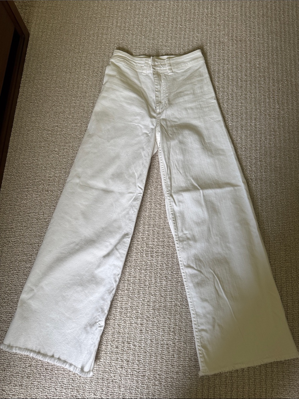 Billabong Women's Wide-Leg Jeans in White